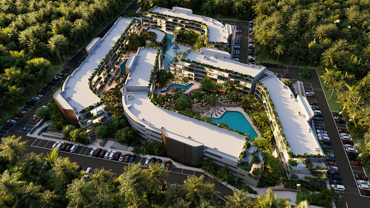 The Leaf Condos Playacar: Departamentos en Playacar, Playa del Carmen