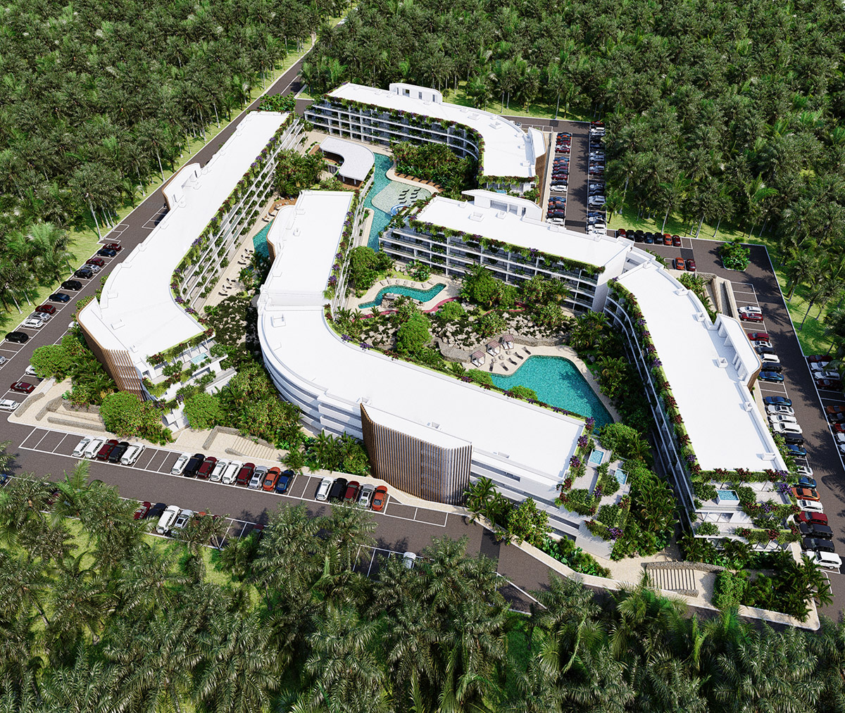 The Leaf Condos Playacar: Departamentos en Playacar, Playa del Carmen