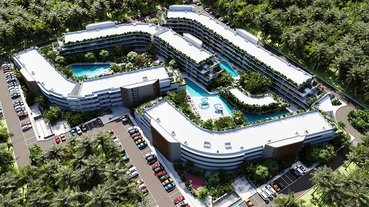 The Leaf Condos Playacar: Departamentos en Playacar, Playa del Carmen