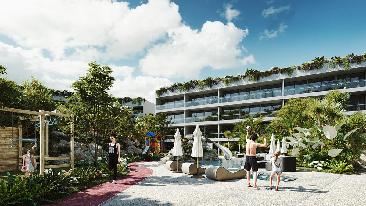 The Leaf Condos Playacar: Departamentos en Playacar, Playa del Carmen