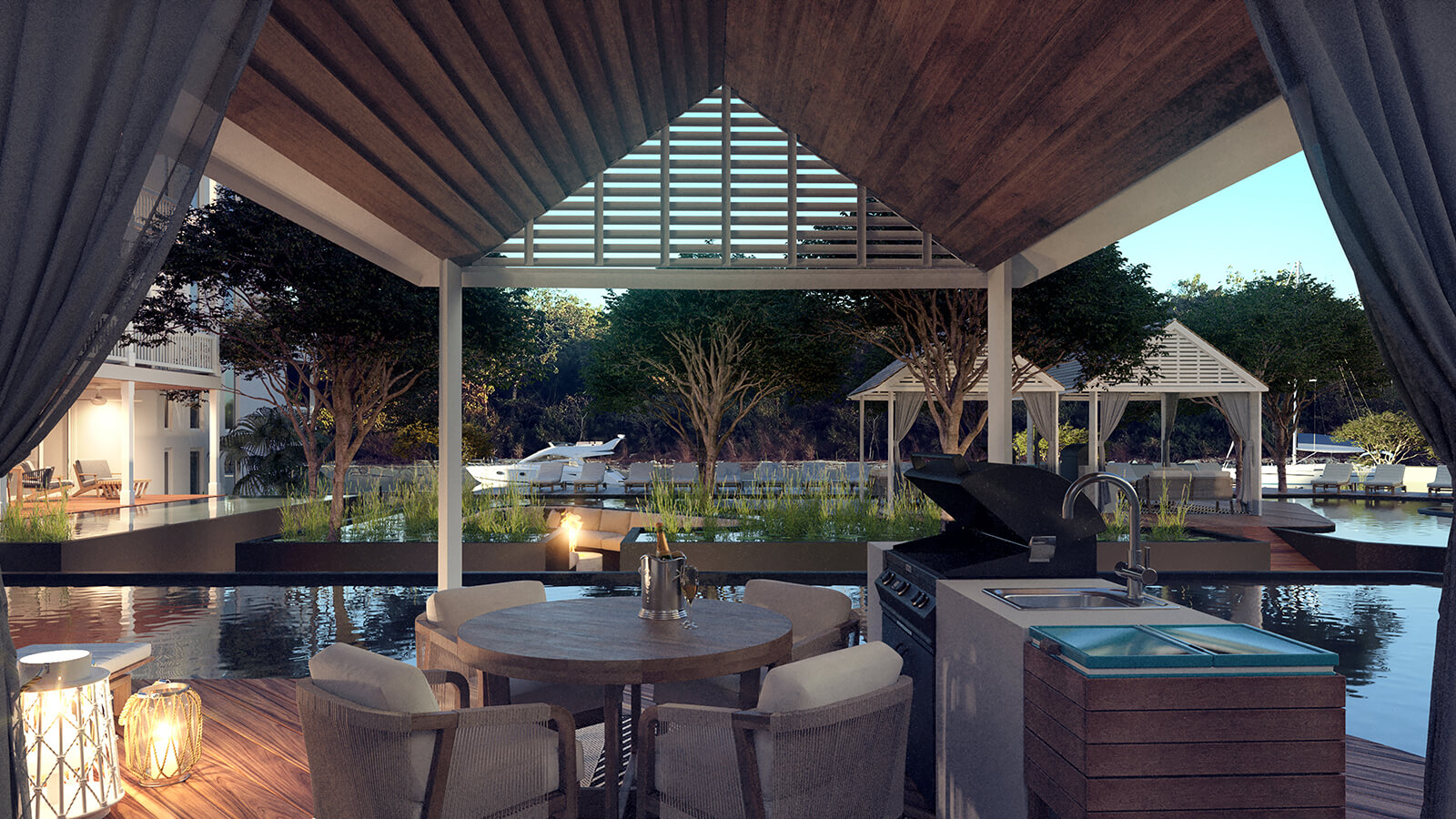 Blue House Puerto Aventuras: Departamentos y penthouses