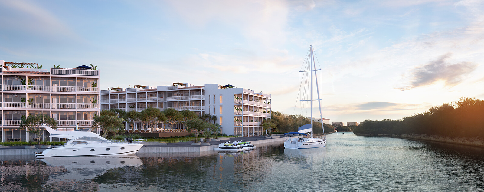 Blue House Puerto Aventuras: Departamentos y penthouses