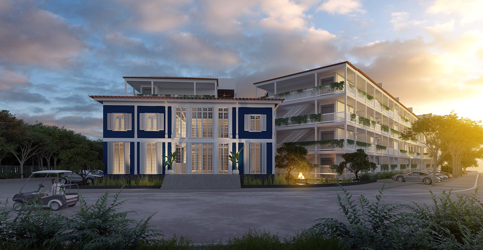 Blue House Puerto Aventuras: Departamentos y penthouses