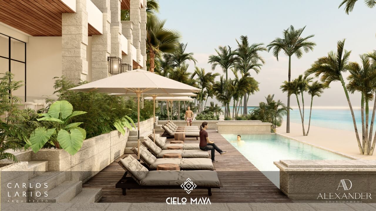 Cielo Maya: Departamentos Beach Front en Puerto Aventuras