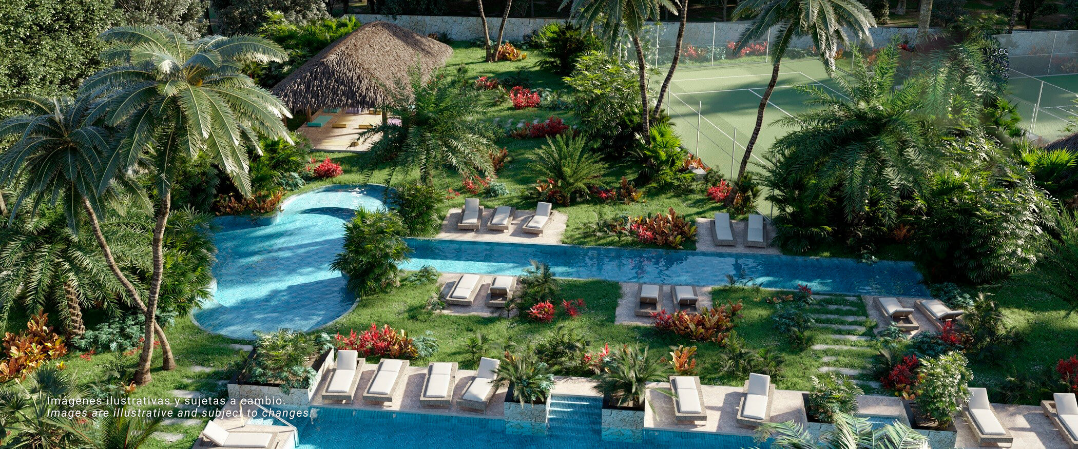 Casa en venta y Lote  en Bak Tulum- Modelo Caoba