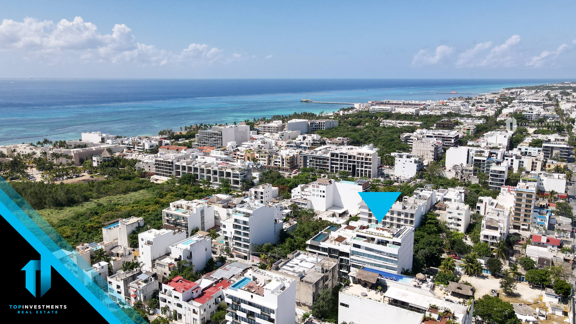 Depa en Playa del Carmen con playa a unos pasos