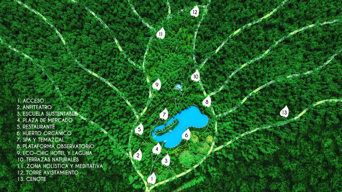 Comunidad ecológica con Hectáreas residenciales en Tulum