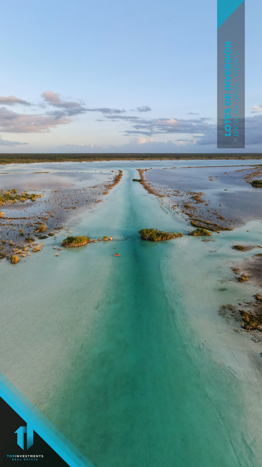 Lotes de inversión en Bacalar