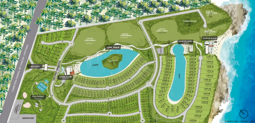 Punta Paraíso: Exclusivos Lotes frente a la playa – Riviera Maya