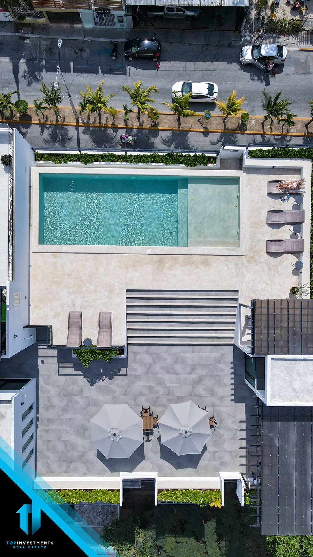 Estudio en Playa del Carmen con Rooftop Oceanview