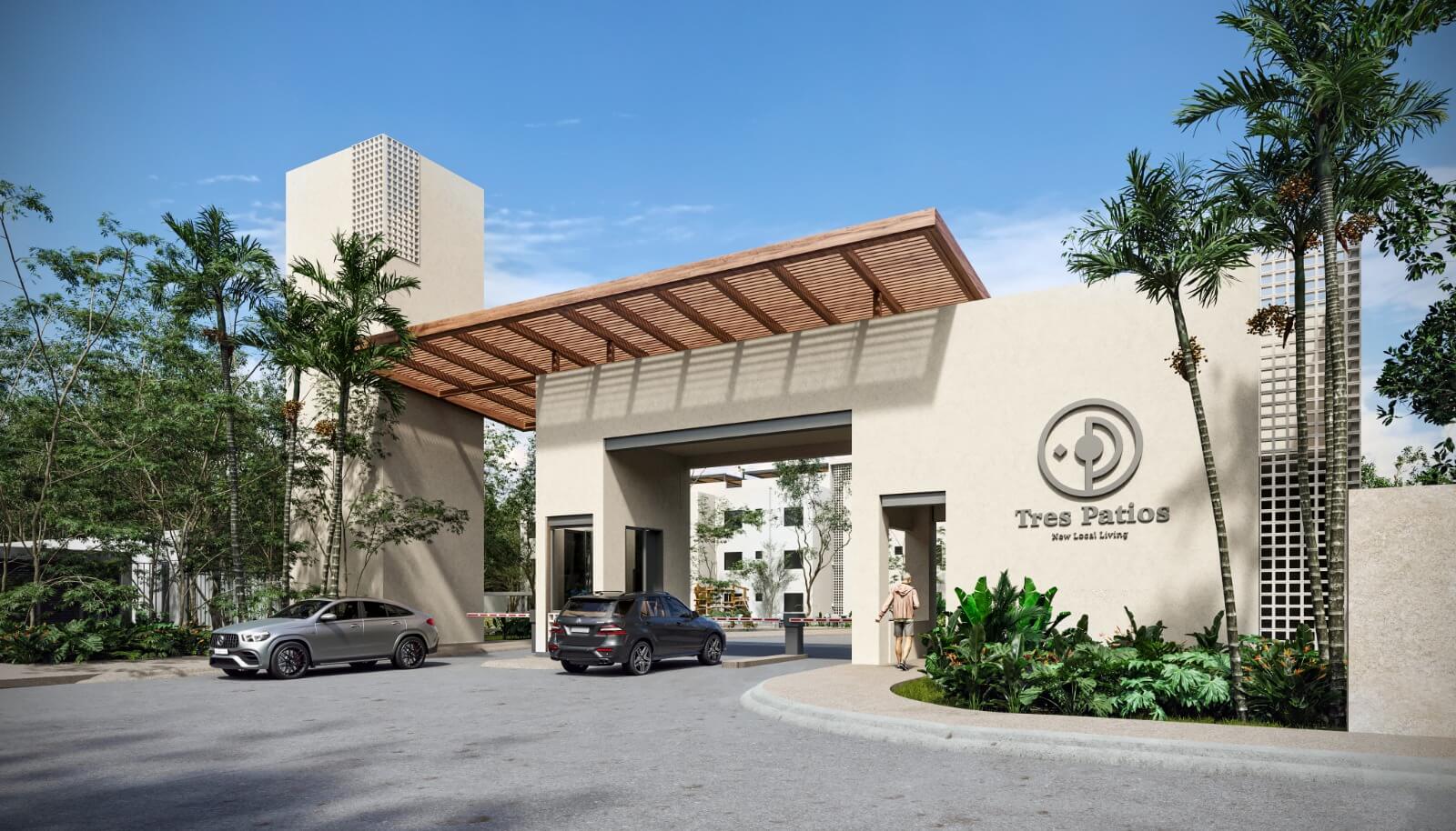 Tres Patios: Departamentos de 3 recámaras en Playa del Carmen