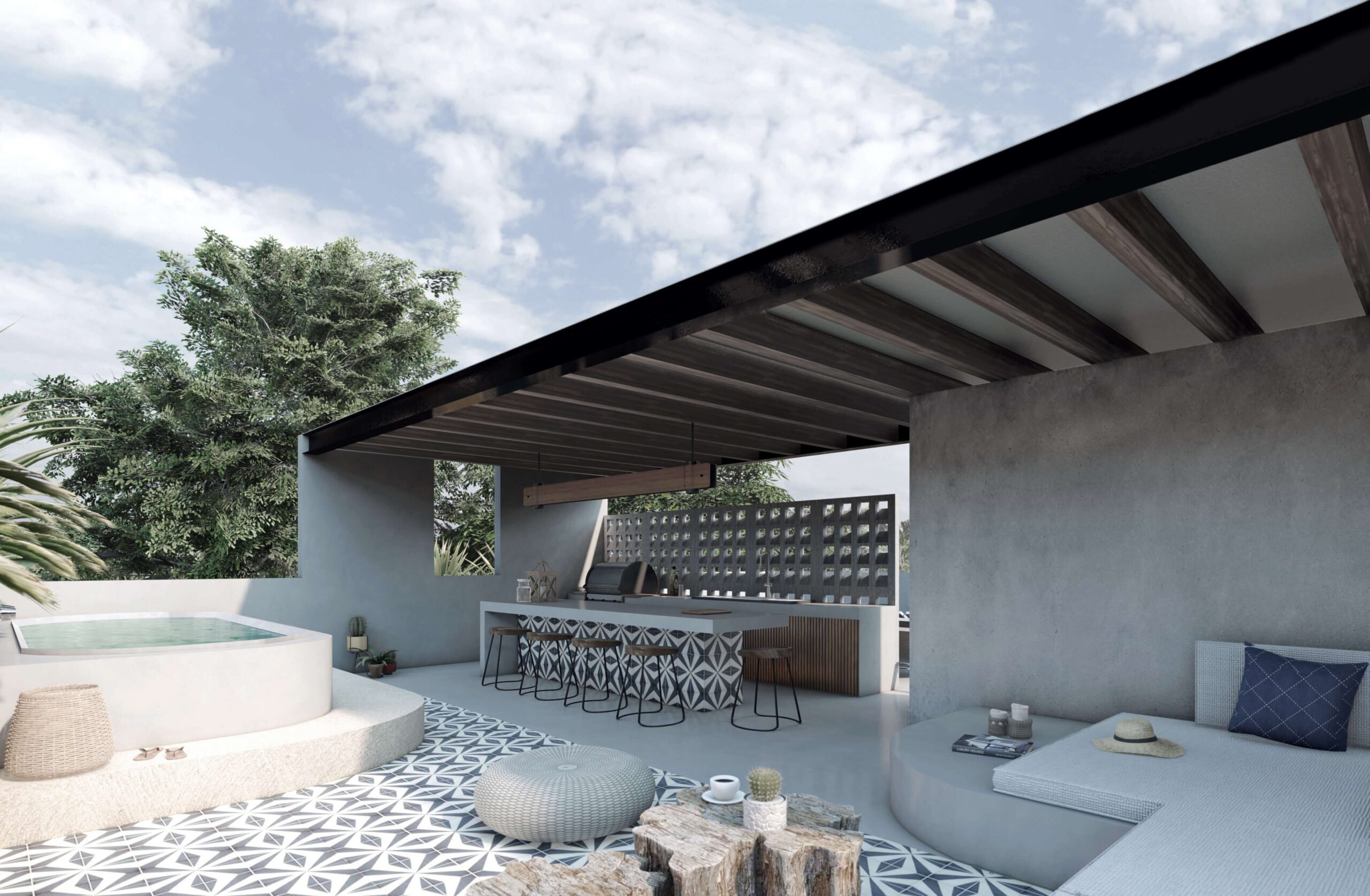 Lote Residencial + Casa en Tulum