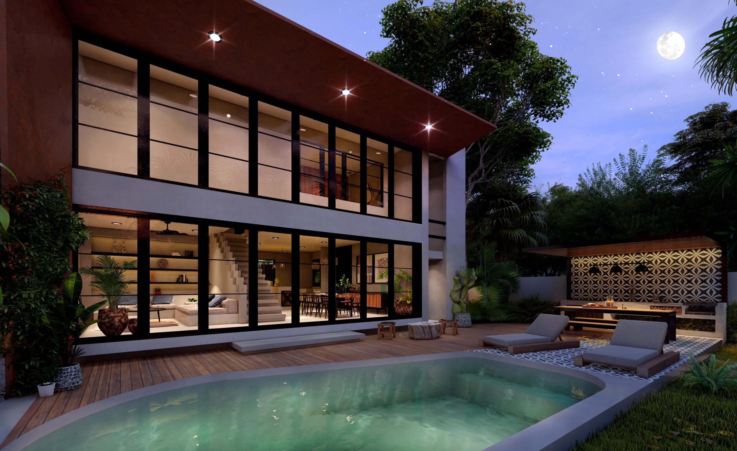 Ki’in: Lote Residencial + Casa en Tulum