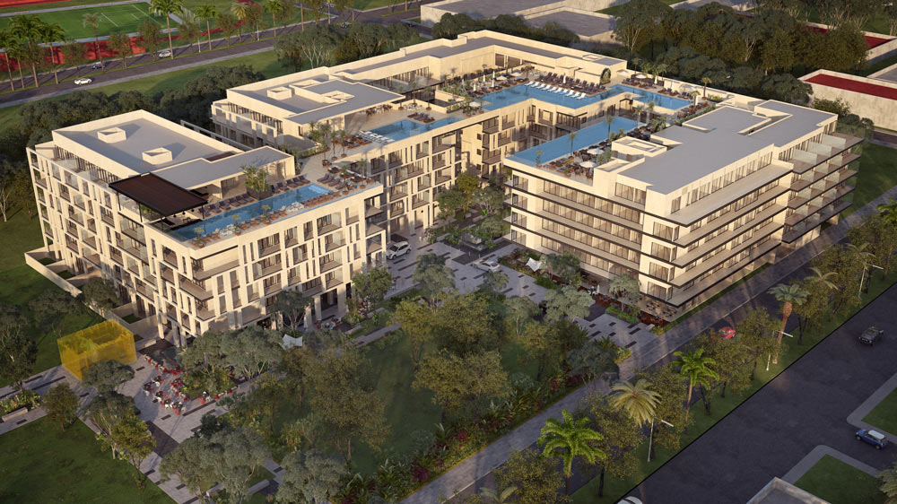 Departamento en Coco Beach Playa del Carmen