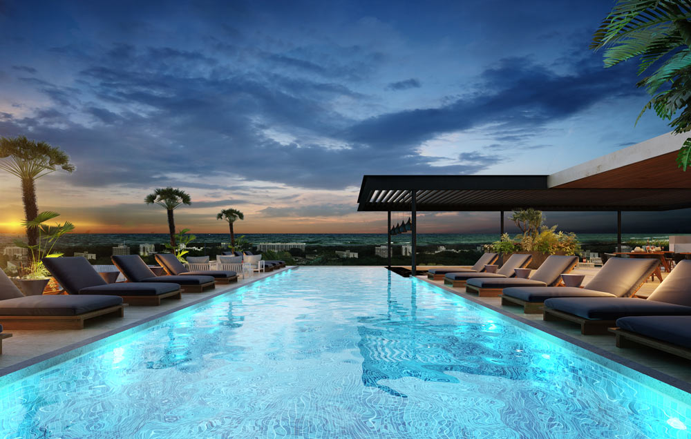 Departamento en Coco Beach Playa del Carmen