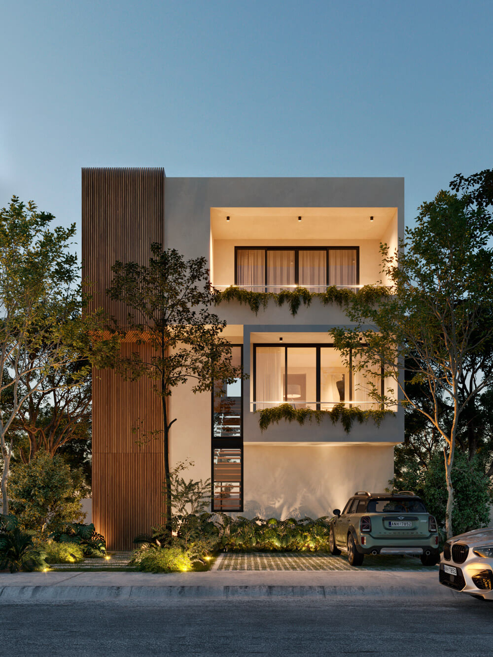 Espectacular casa con jardín interior en Ciudad Mayakobá.