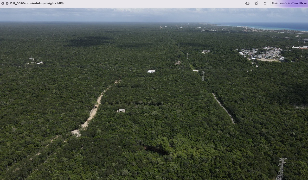 Tulum Heights: Terrenos en venta en zona de Cenotes Chemuyil – Tulum