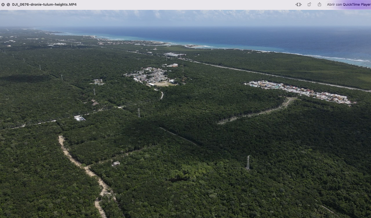 Terrenos en venta en zona de Cenotes Chemuyil – Tulum