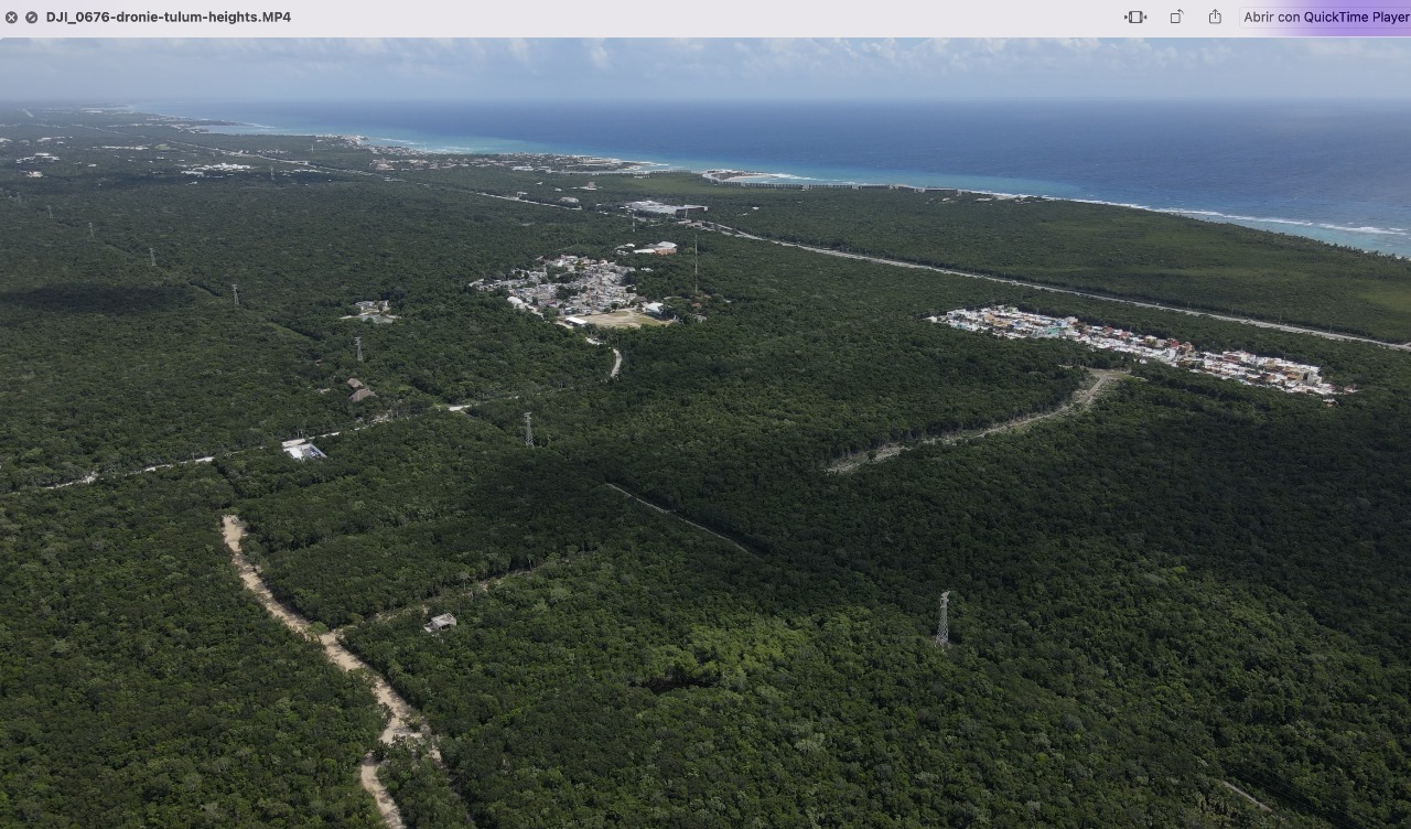 Tulum Heights: Terrenos en venta en zona de Cenotes Chemuyil – Tulum
