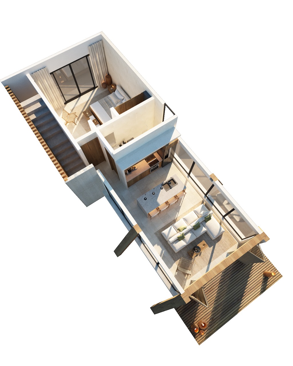 Ichkabal: Villas ecológicas premium en venta en Bacalar