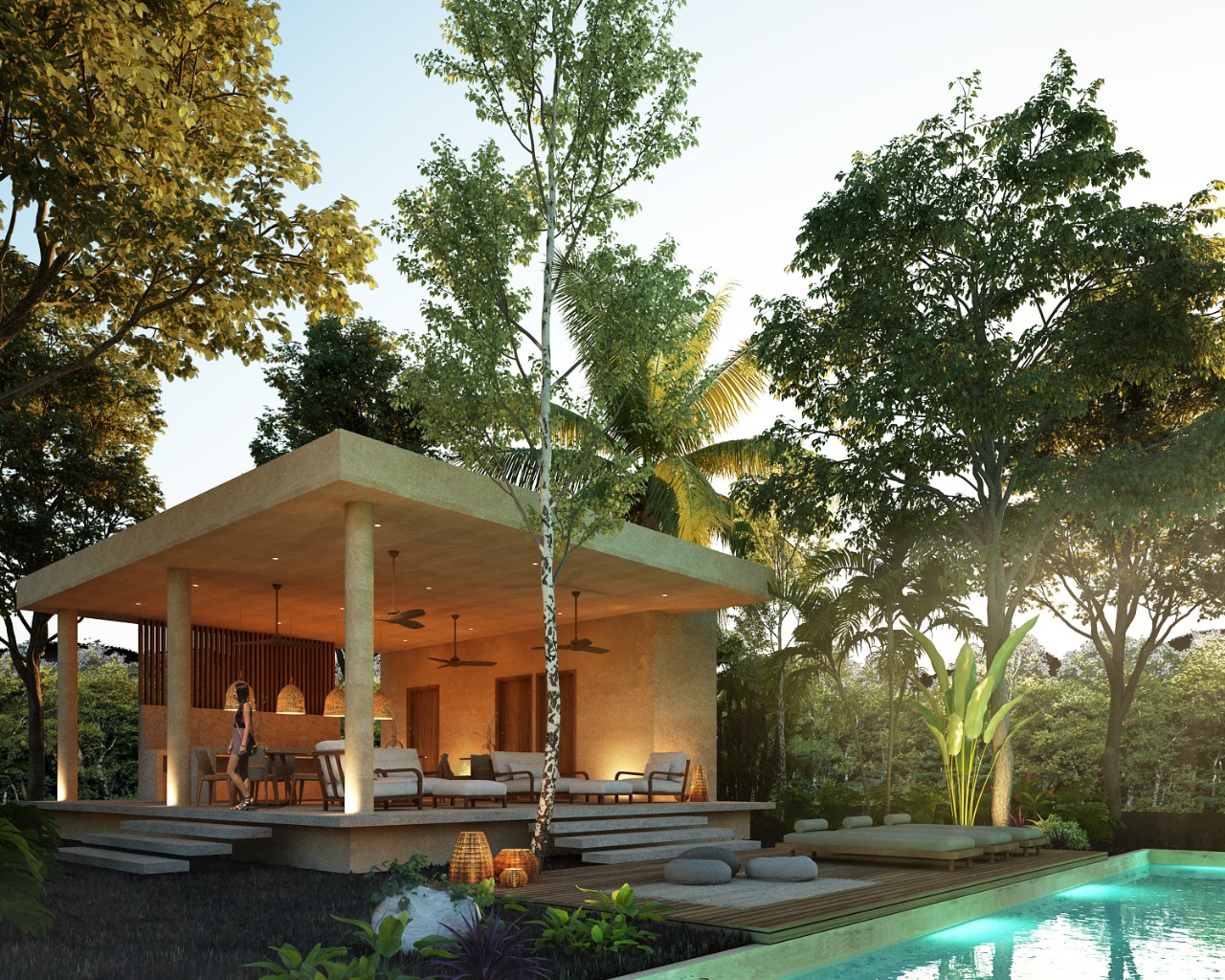 Ichkabal: Villas ecológicas premium en venta en Bacalar