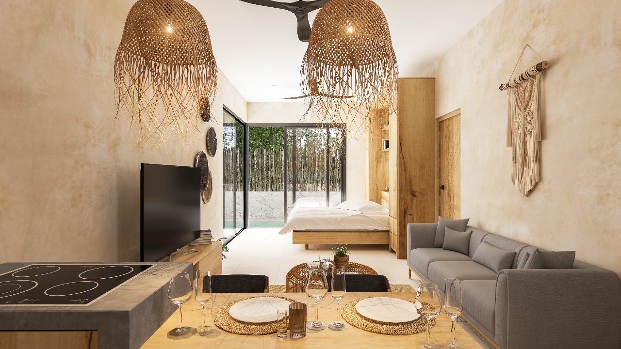 Paam Cheel: Departamentos eco-chic en venta en Tulum