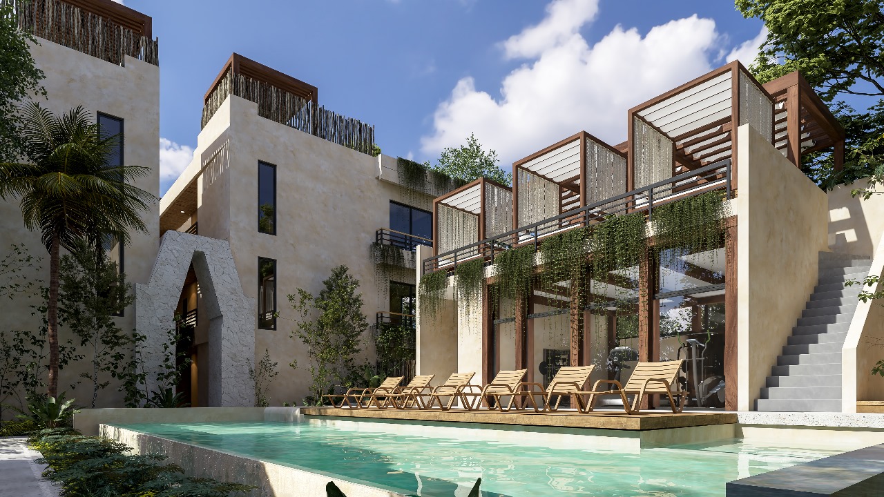 Paam Cheel: Departamentos eco-chic en venta en Tulum