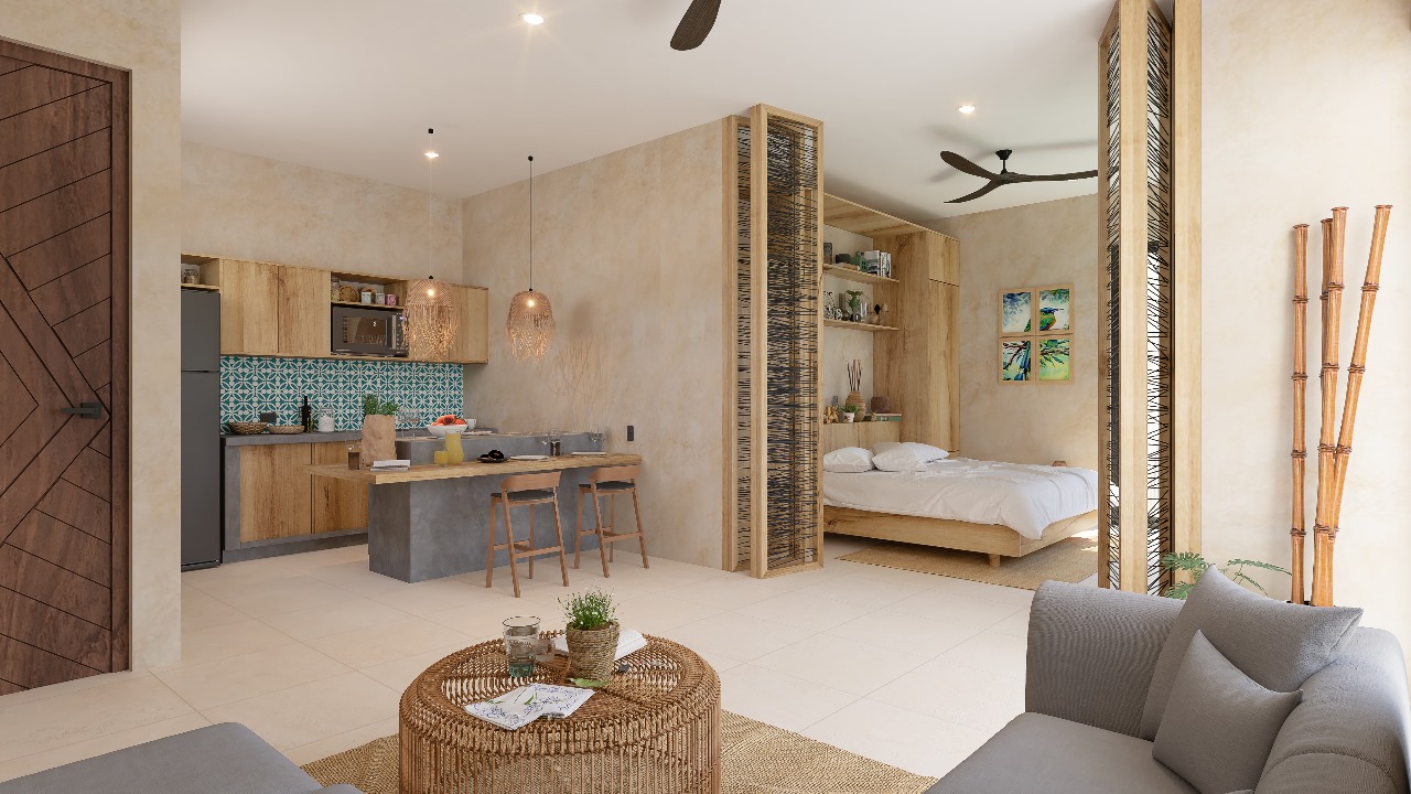 Paam Cheel: Departamentos eco-chic en venta en Tulum