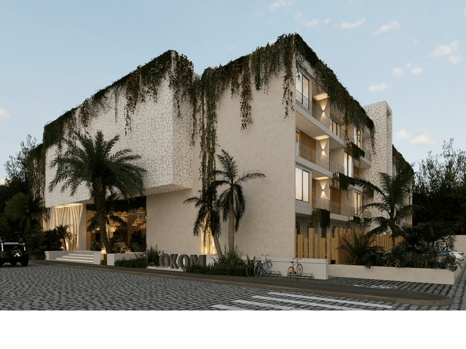 Okom: Departamentos en Tulum con interiorismo oriental