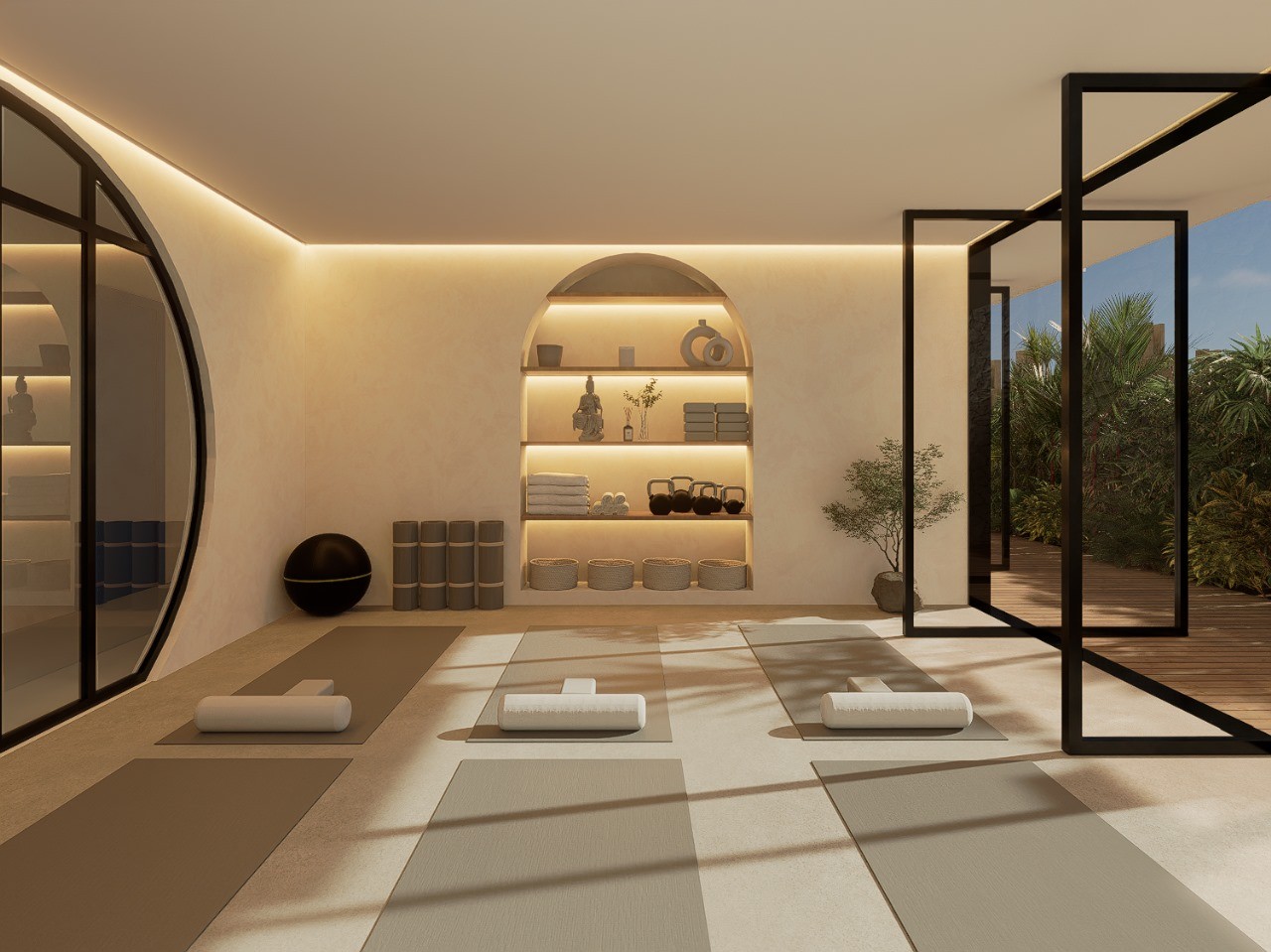 Okom: Departamentos en Tulum con interiorismo oriental