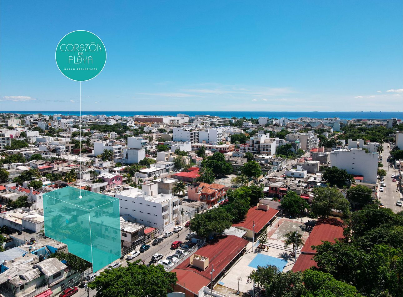 Corazón de Playa: Departamentos en el centro de Playa del Carmen