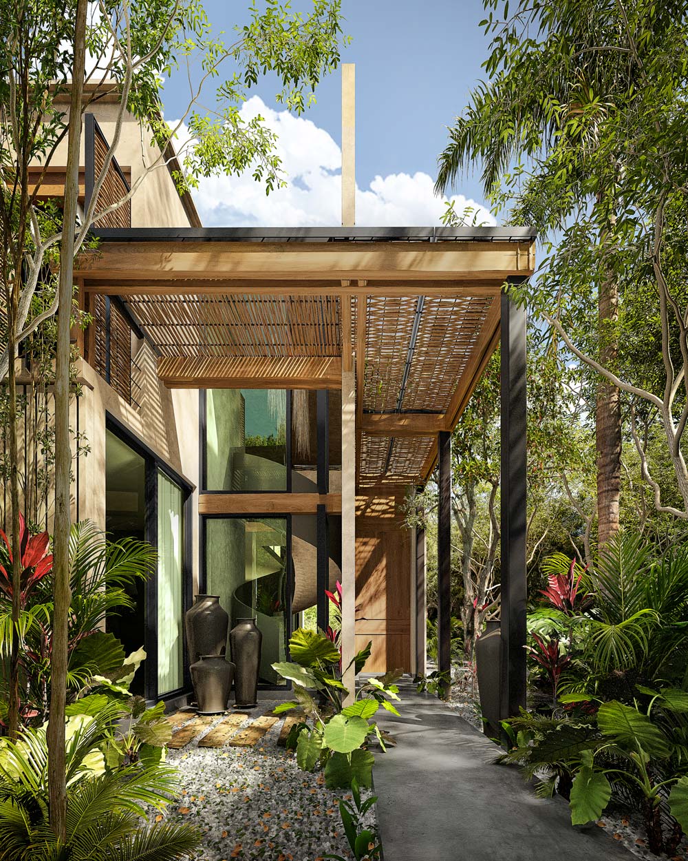 Vesta: Exclusivas casas de diseño en Región 15, Tulum