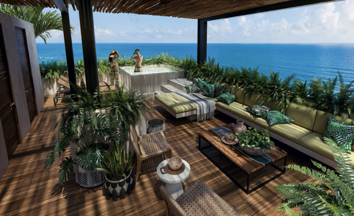 Casa Xila: exclusivos departamentos en Tankah Bay