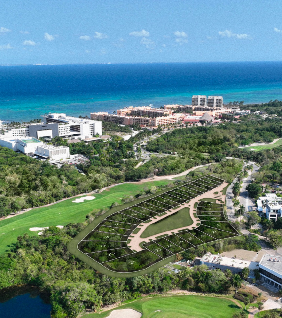 El Amate, lotes en venta en Corasol, Playa del Carmen
