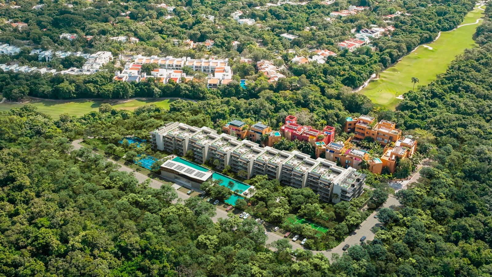 Macondo Playacar: lujosos departamentos en venta en Playa del Carmen