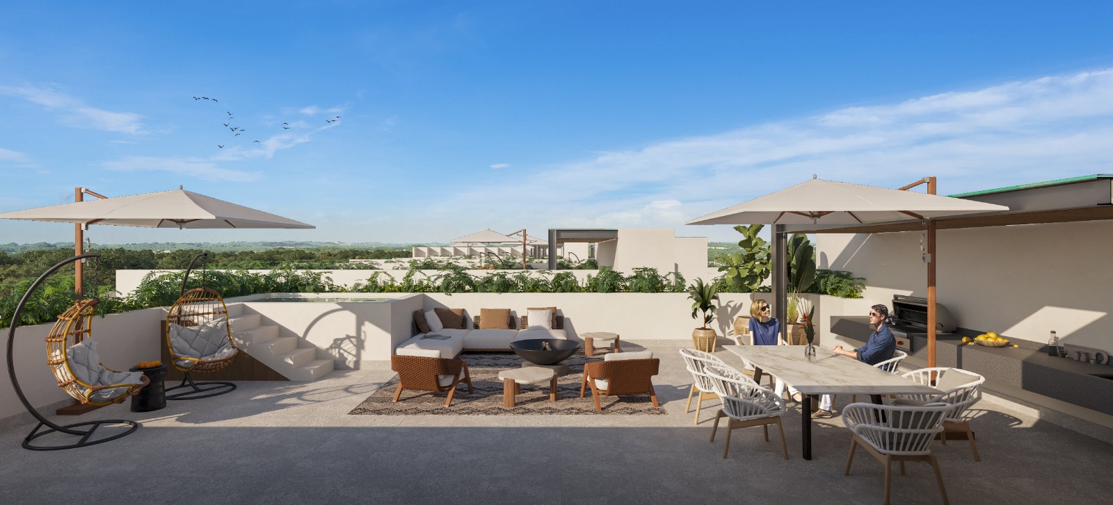 Macondo Playacar: lujosos departamentos en venta en Playa del Carmen