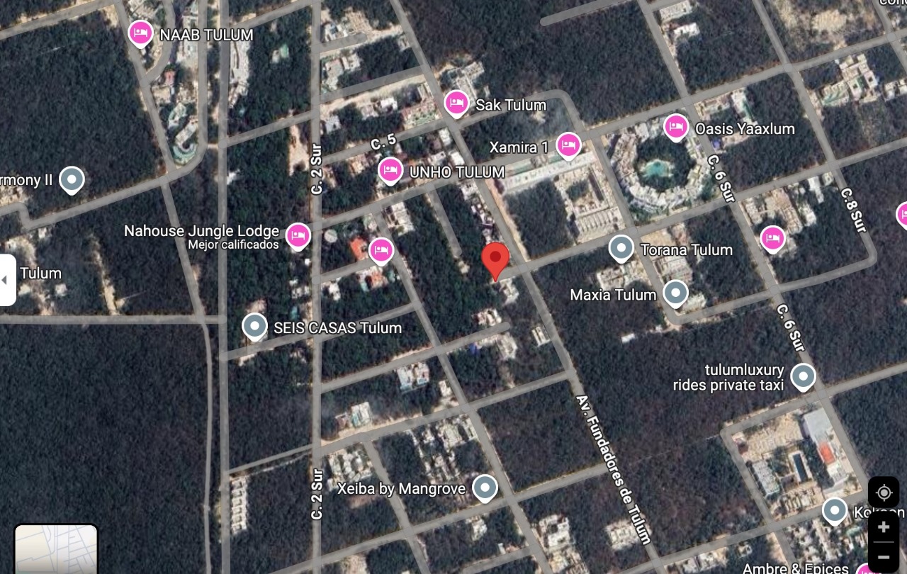 Lote en venta para condominio en Tulum