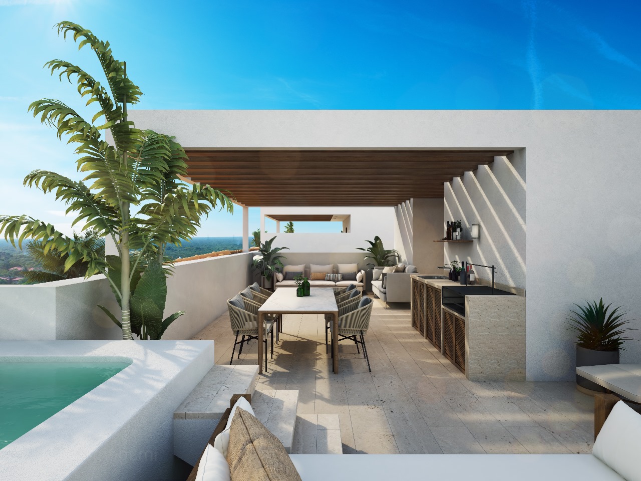 Puerto Aqua: Departamentos de lujo en Puerto Aventuras