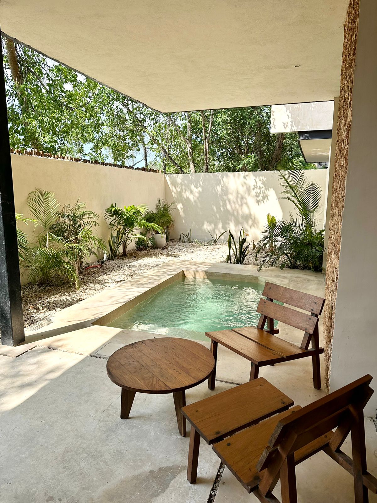 Departamento en Planta Baja con Alberca Privada en Aldea Zama, Tulum
