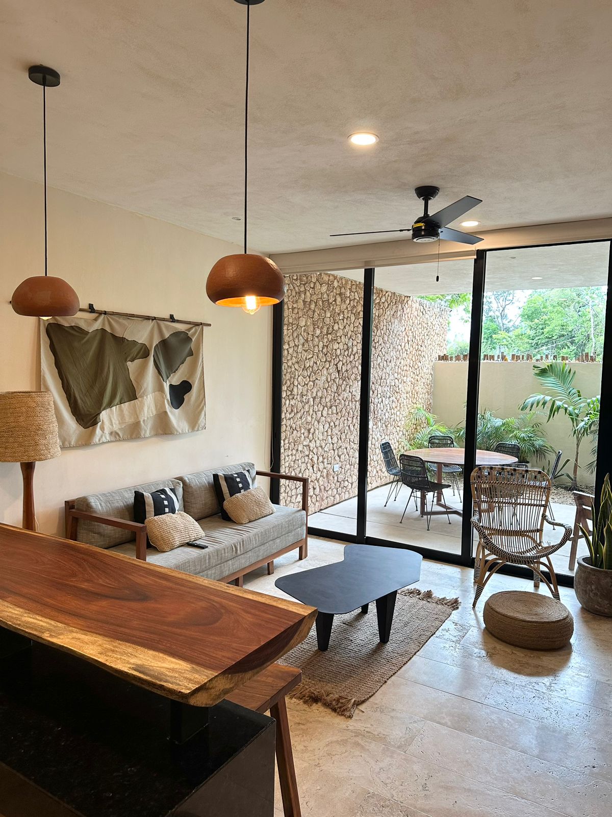 Departamento en Planta Baja con Alberca Privada en Aldea Zama, Tulum
