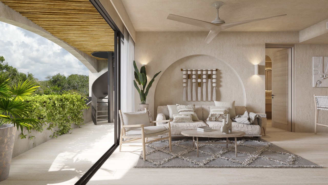 Ardeh Tulum, departamentos con cultura tequilera en Aldea Zamá