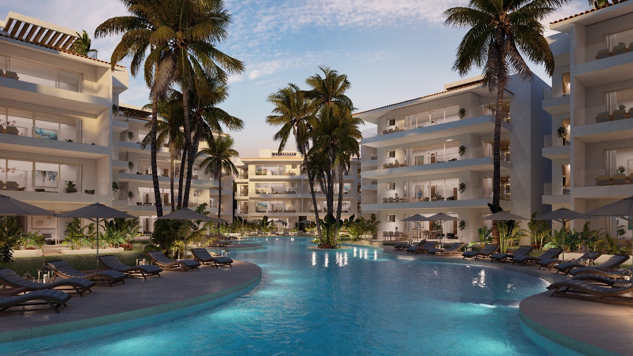 Marina Aqua: Departamentos con vistas a la marina de Puerto Aventuras