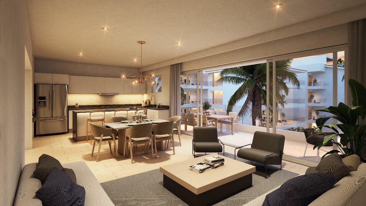 Marina Aqua: Departamentos con vistas a la marina de Puerto Aventuras