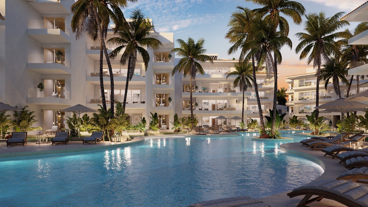 Marina Aqua: Departamentos con vistas a la marina de Puerto Aventuras