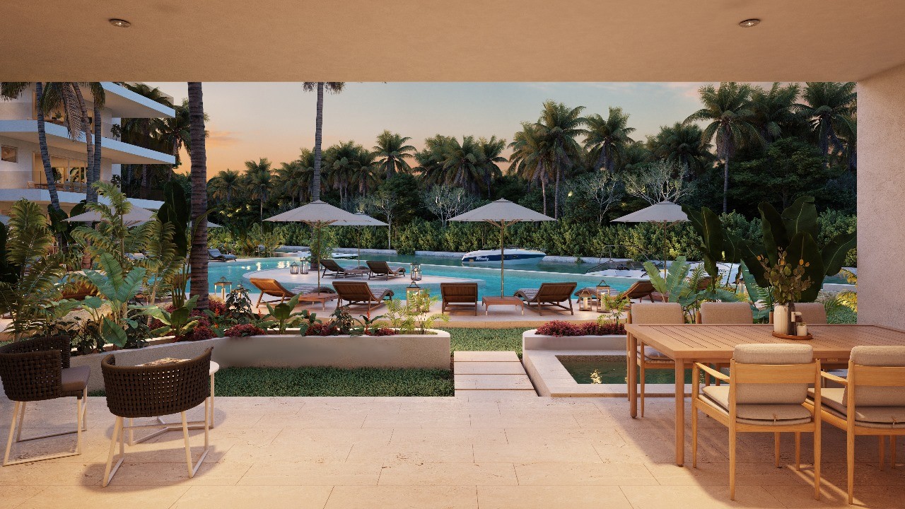 Marina Aqua: Departamentos con vistas a la marina de Puerto Aventuras