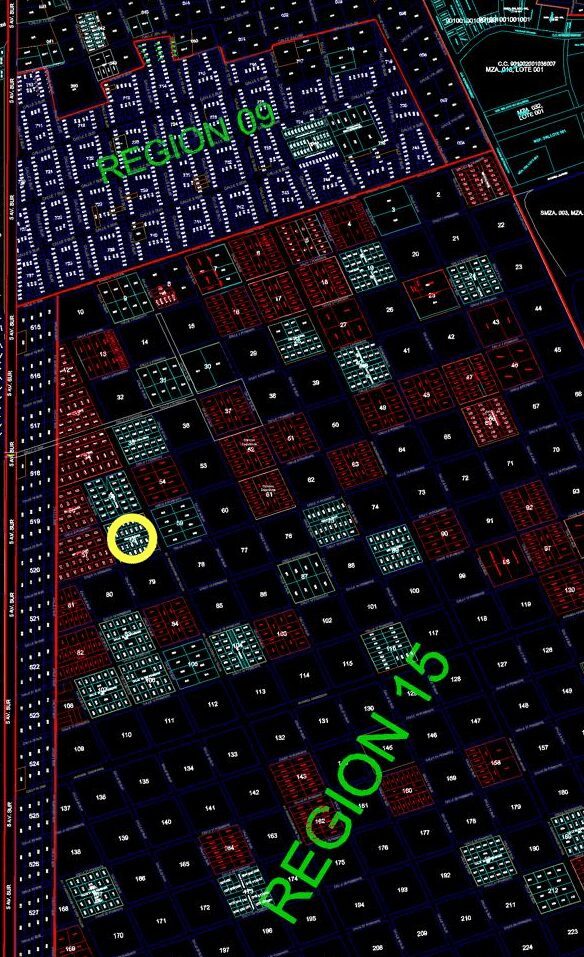 Terreno Habitacional en Venta en la Región 15, Tulum
