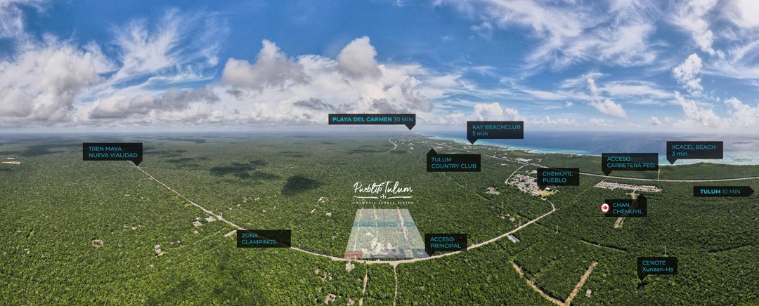 Lote con Cenote y Gran Plusvalía en Venta en Chemuyil