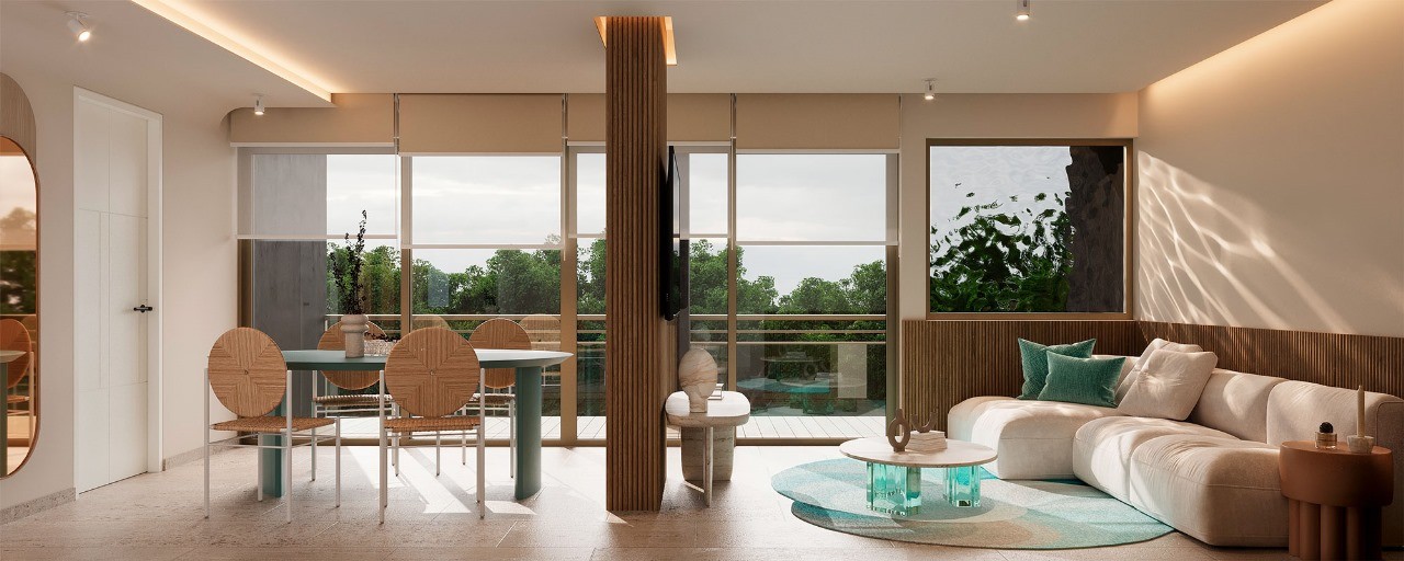 Corazón de Playa: Departamentos en el centro de Playa del Carmen