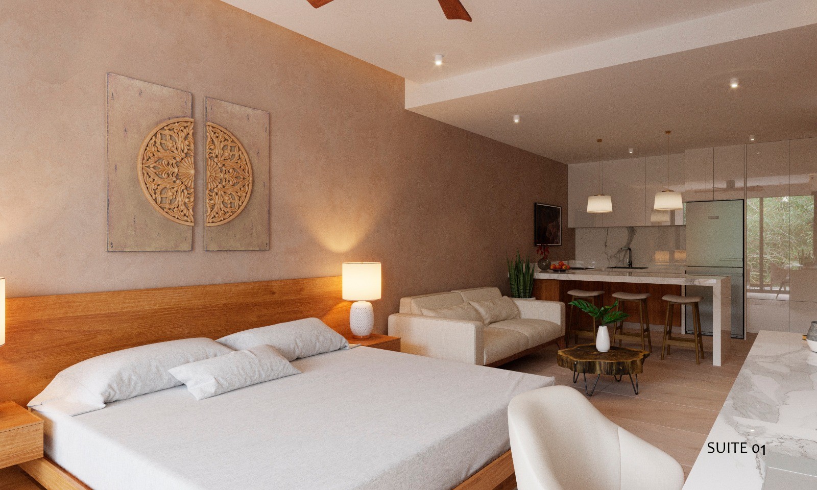 Elysium: departamentos enla 5nta Avenida de Playa del Carmen