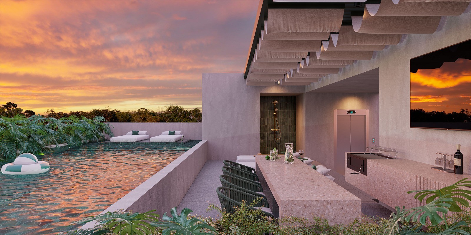 Encanto de Playa – Departamentos en venta en Playa del Carmen